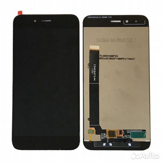Дисплей для Xiaomi Mi A1, Mi 5X с тачскрином