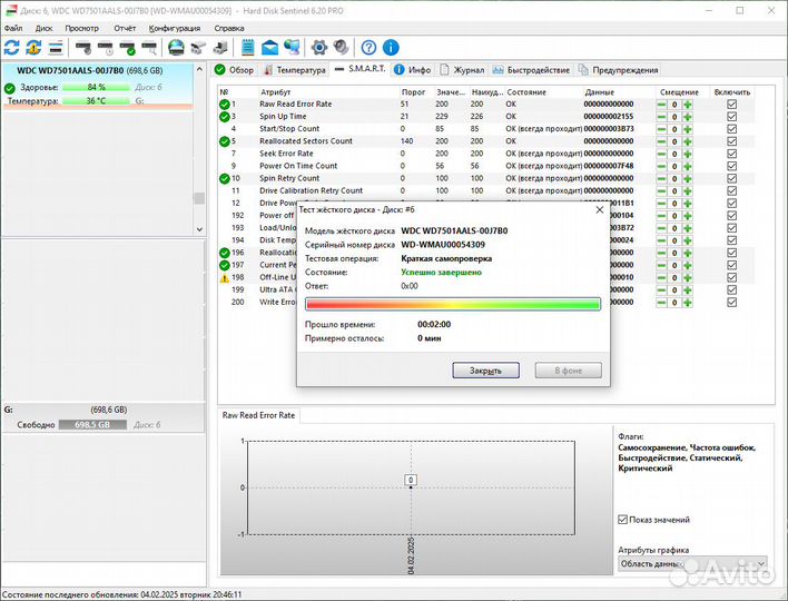 Жесткий диск Western Digital Caviar Black 750 Гб