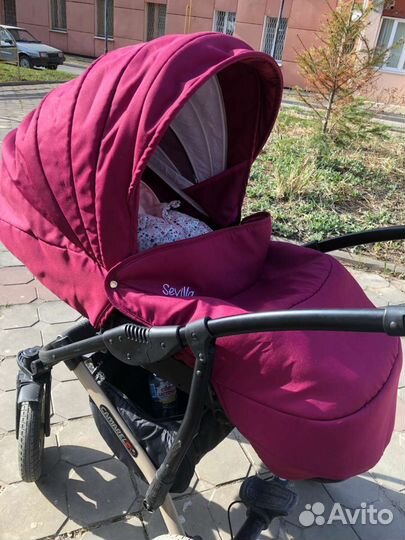 Коляска camarelo 2 в 1