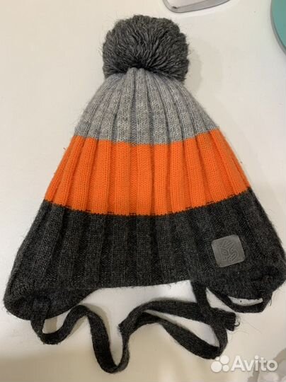 Зимняя шапка для мальчика 50 52