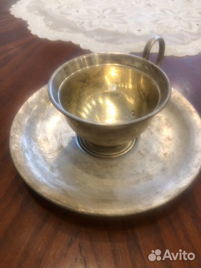 Чашка с блюдцем