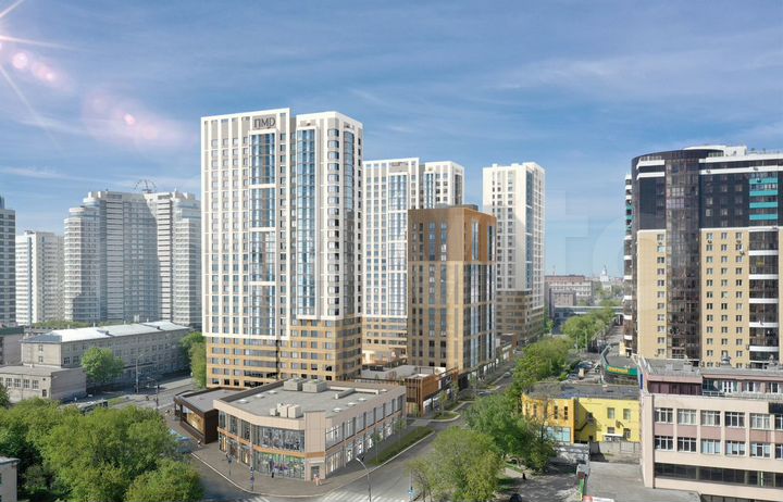 3-к. квартира, 80,4 м², 2/15 эт.