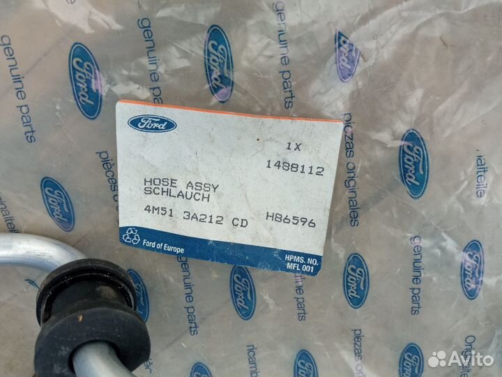 Шланг высокого давления гур Ford