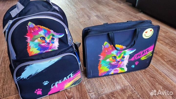 Рюкзак и папка А4