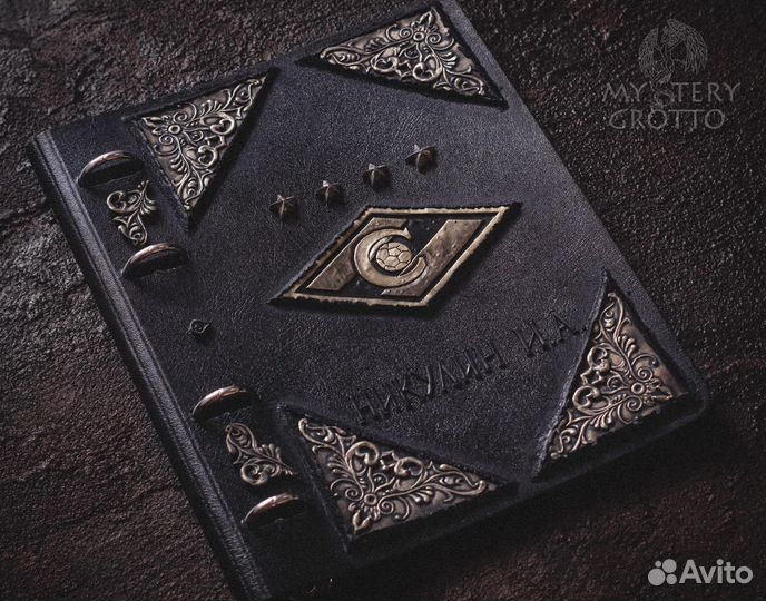 Блокнот «Спартак», обложка, футбол