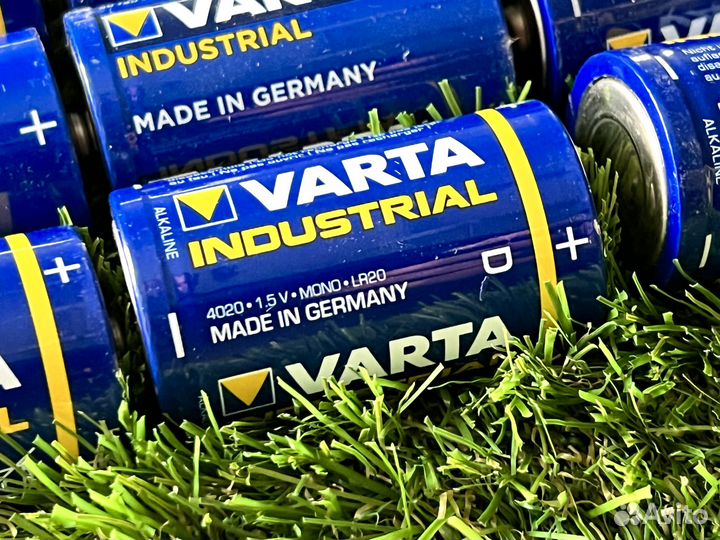 Батарейки Varta Alkaline LR20 4020 1.5v (9шт)