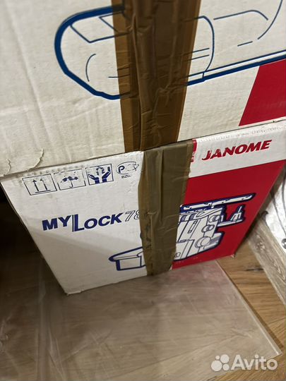 Оверлок janome 784