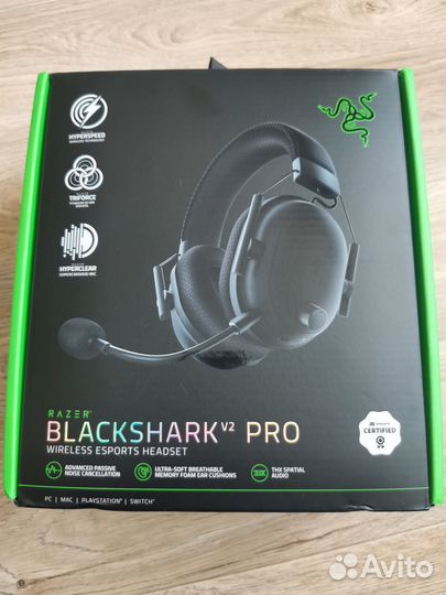 Игровая гарнитура Razer BlackShark V2 Pro Black