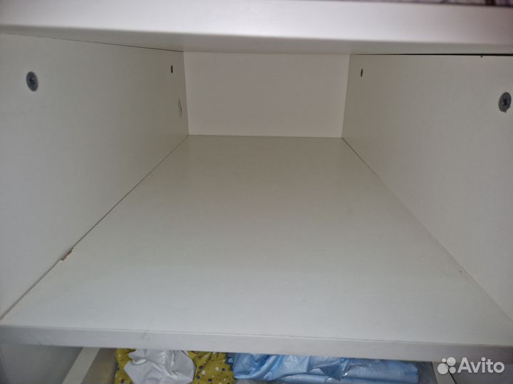 Детская кроватка с маятником и пеленальным комодом