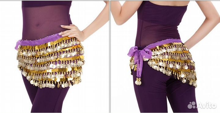 Платок шифоновый для танца живота (восточный танец