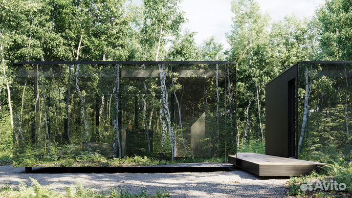 Модульный мини дом для глэмпинга мон-ж 3-4 дн