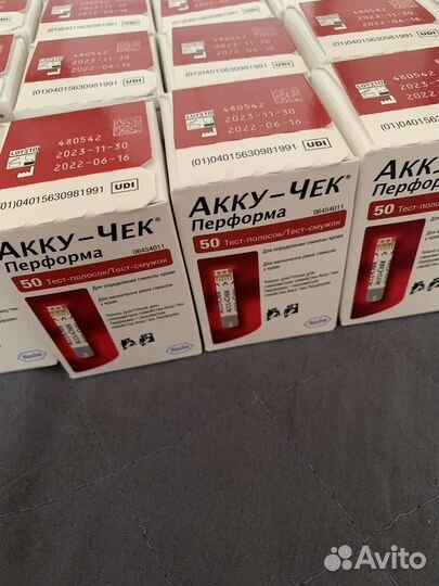 Тест полоски акку чек перформа