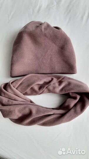 Шапка и снуд комплект