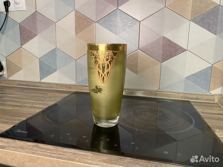 Ваза Bogemia (Богемия), D- 12 см, высота 28см