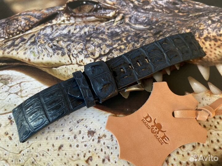 Ремешок для часов panerai из кожи крокодила