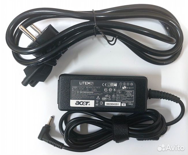 Блок питания ноутбука Acer 19V 2.37A 45W (3.0x1.1)