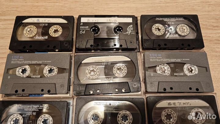 Кассеты Maxell UD l (Normal Position) б/у 10шт
