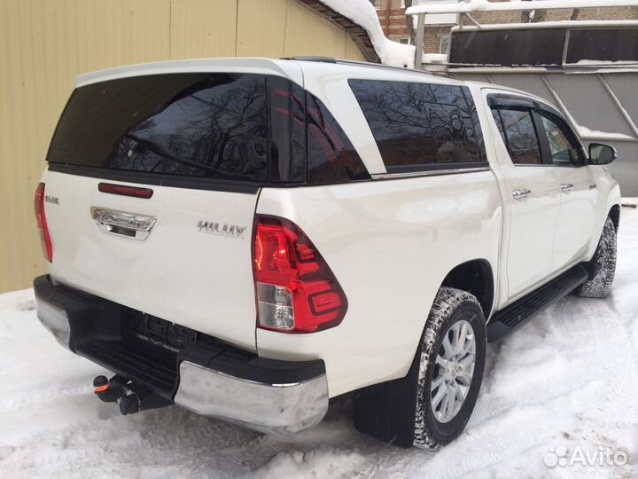 Кунг Sammitr TL1 на Toyota Hilux Revo склад в Екб