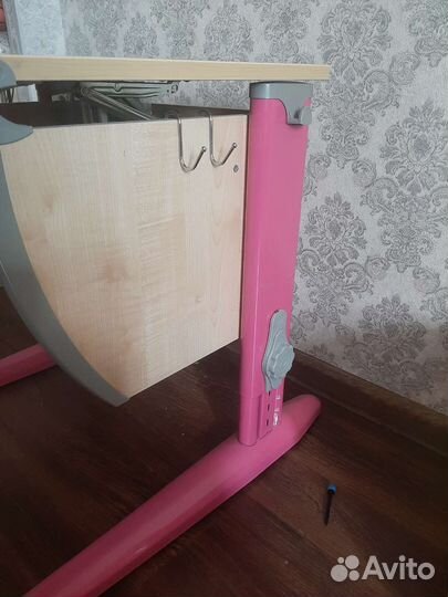 Растущая парта и стул деми бу