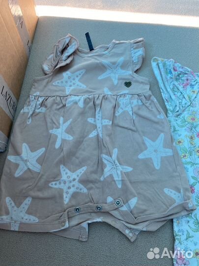 Пакет вещей для девочки 68-74размер