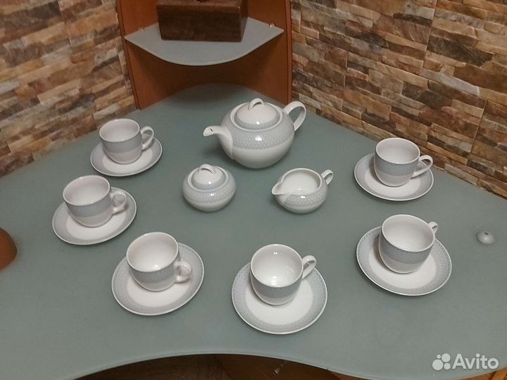 Сервиз чайный Сапфир Чехия