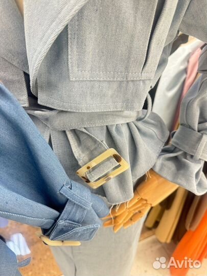 Двойка эффектные джинсовые