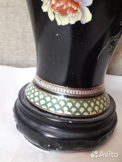 Великолепная ваза в японском стиле Англия Maling