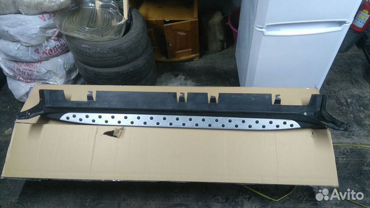 Подножка BMW- style Оригинал на KIA Sportage 3