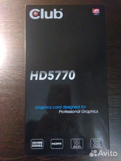 Видеокарта AMD Radeon HD5770, 1GD5