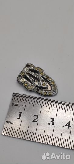 Брошь винтажная дресс клип арт деко сер. XX в. №28