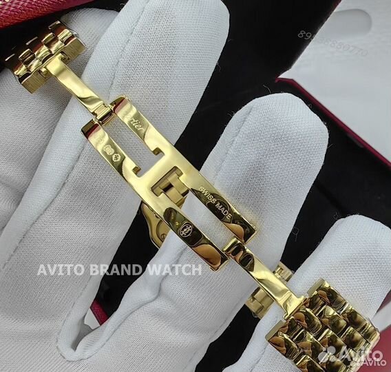 Cartier часы женские panthere 27 mm yellow gold