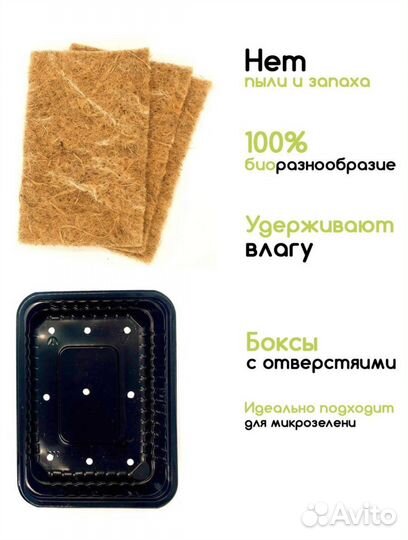 Набор для выращивания микрозелени