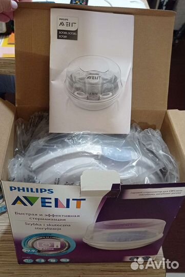 Стерилизатор philips avent для свч