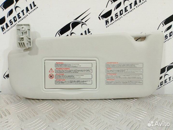 Козырек солнцезащитный Nissan Qashqai J10 HR16DE