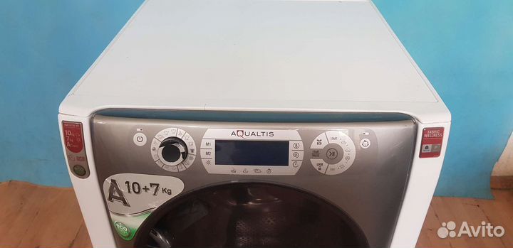 Стиральная машина бу hotpoint ariston 10кг +сушка