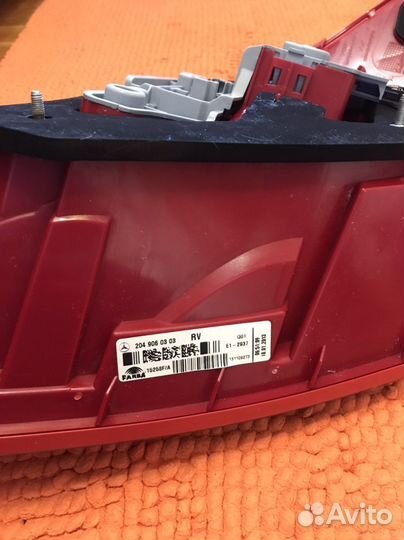 Плата заднего фонаря мерседес w 204 оригинал