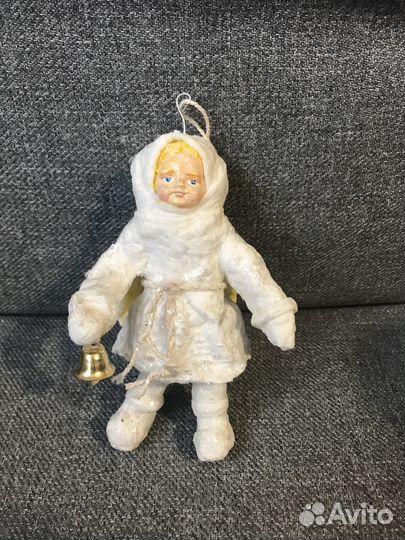 Ватные елочные игрушки