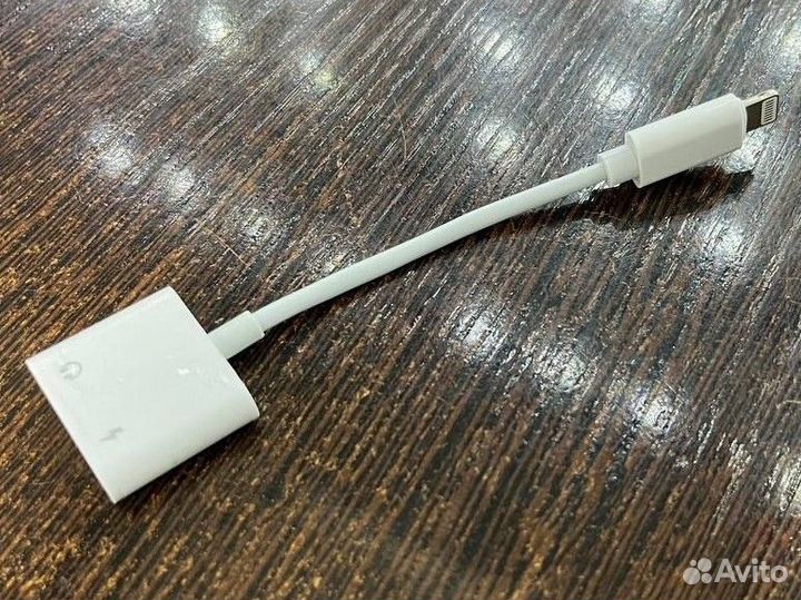 Переходник 2в1 iPhone-Jack/Type C