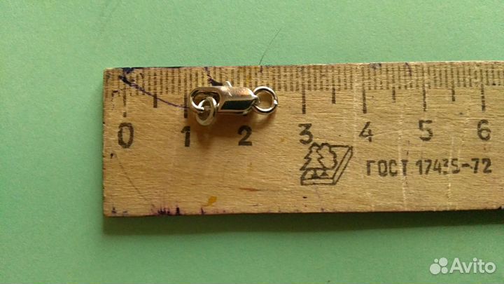 Замочки карабин 12*4мм 10шт