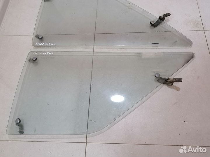 Cтекло кузовное зад.не опускное Mazda 323 1980-89