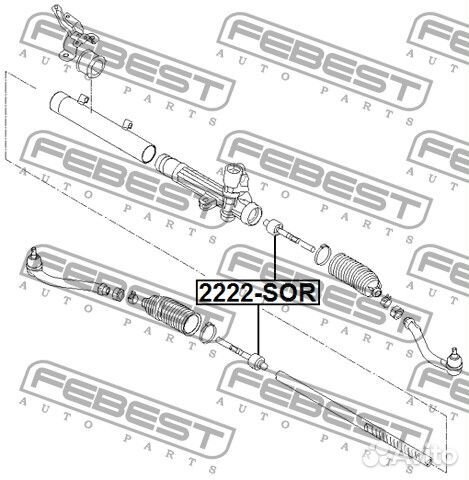 Тяга рулевая