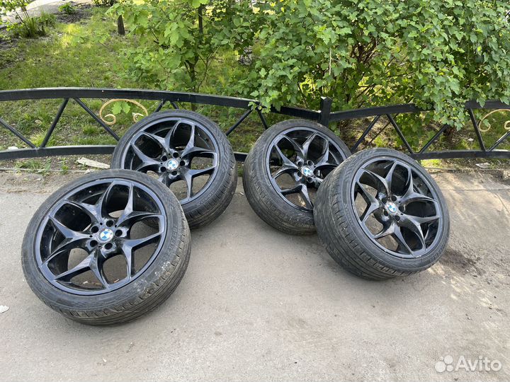 Оригинальный комплект колёс r21 на Bmw x5 x6