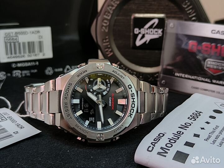 Часы наручные мужские Casio G-Shock GST-B500D-1A