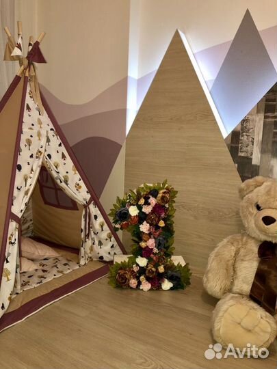 Цифра 1 на годик