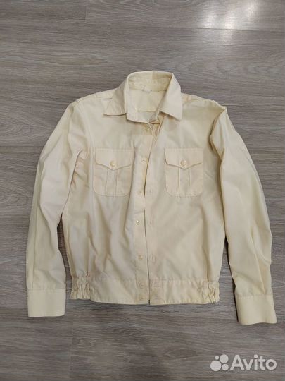 Рубашка желтая кадетская