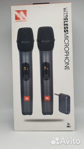 Радиомикрофоны JBL комплект объявление продам