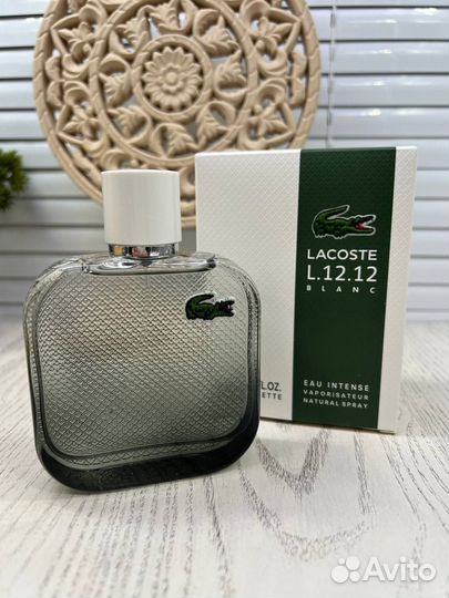 Lacoste L.12.12 Blanc Intense 100мл ОАЭ