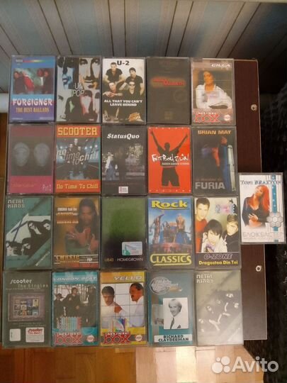 Аудиокассеты разные