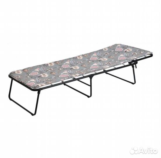 Раскладушка кровать с матрасом новая