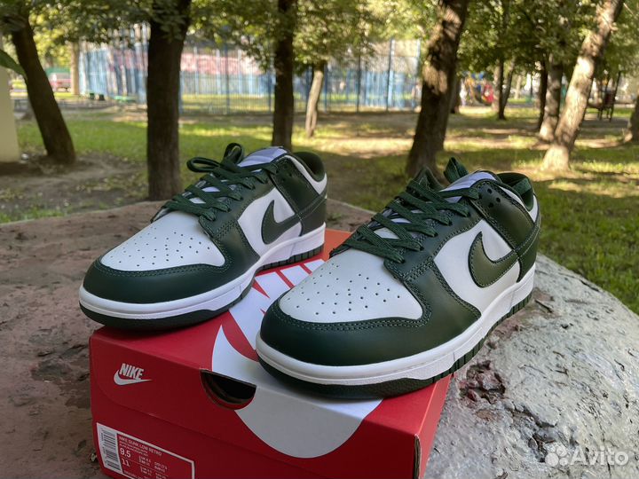 Nike dunk low green